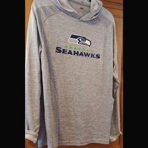 Majestic Seattle Seahawks pullover M